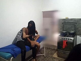 Best friend seduced by neighbor while I cook dinner next door