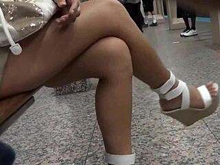 my hot asian heels legs make me wet