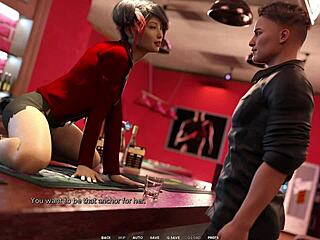 taboo uni 84 😈 asian bartender bent over desk for hard pounding