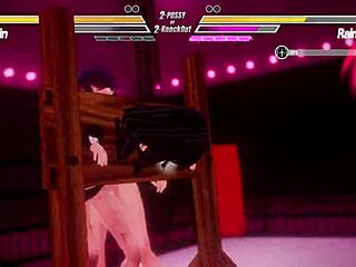 hot lesbians battle wildly fingering asses and pussies!