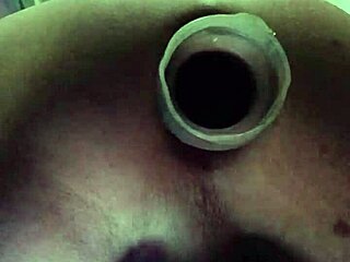 wanna see this extreme anal gape stretched for massive insertion play?