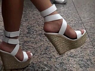 my hot asian heels legs make me wet