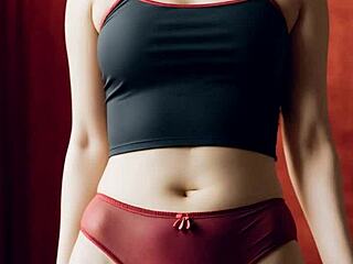 Blindfolded Asian Massage Teases Lingerie Panties