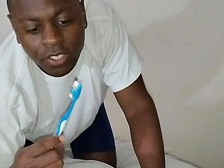 toothbrush vibes make sheer pussy drip wet now