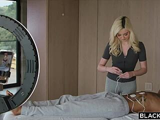 Blacked Fit Blonde Lexi Lore Devours Damion's Huge BBC Every Inch