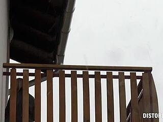 Lesbian teacher instructs small tits student to LICK shaved pussy during piano lesson