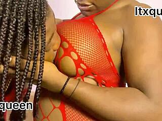 two thick african lesbians share emris huge bbc passionately