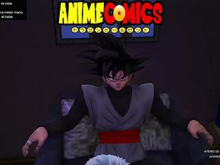 goku black pounds monster cocks into eager prostitutes!