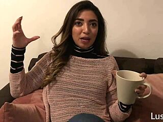 adorable mexican gf frida sante rides cock in passionate homemade tape