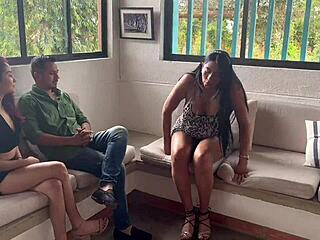 real estate agent melani rincon threesome with swingers couple