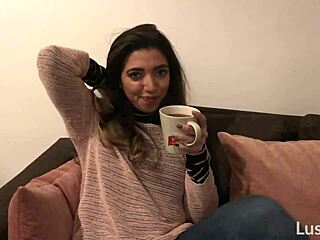 adorable mexican gf frida sante rides cock in passionate homemade tape