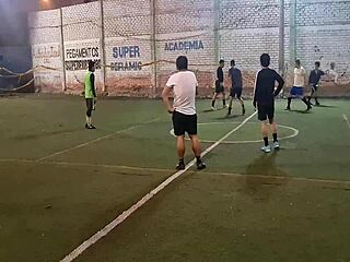 voyeur spies dmp's monster cock battling picasso close up