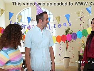 Jasmine Sherni Isabella Jules Donnie Rock Turn Family Into Freeuse Fuckfest