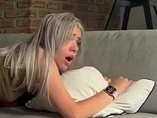 surprise visit to horny older guy turns into amateur fuck with skinny latina
