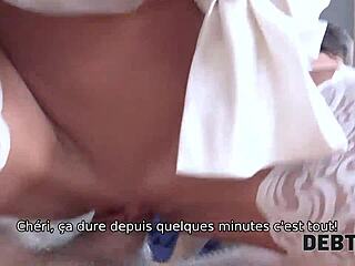 slut wife cheats fucks cash front of husband