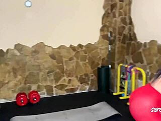 personal trainer pounds sara retali's wet pussy hard 💦😈 maximo garcia drills deep