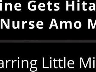 nurse hits super heroine with hitachi vibrator orgasm