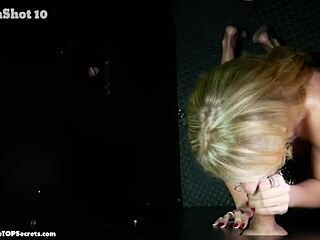 now onto cumshot eleven as rachel gulps gloryhole load eagerly