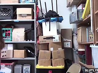 Shoplifter Jasmine Gomez Swallows Hardcore Cock Punishment In Store