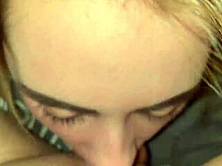 blonde babe take my sloppy deepthroat cum in mouth?