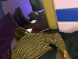 spanking her huge naughty ebony ass solo playtime