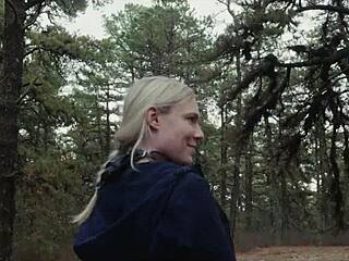 perverts drag bubble butt milf through woods for outdoor anal submission