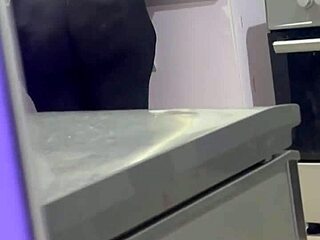 hidden cam catches housekeeper's bbw fat ass