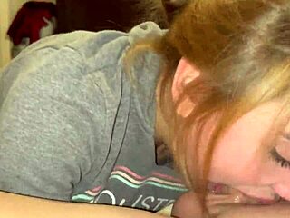 blonde babe take my sloppy deepthroat cum in mouth?