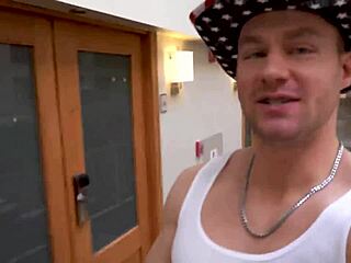 Double cumshots drench tiny Asian teen in her first POV sex tape