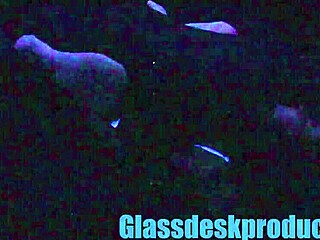 scarlett johnson glows in blacklight sex creampie frenzy 😈💦🔥