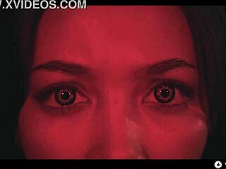 Ebony Vampire Mistress Lia Lin Dominates Latina Slave Hard