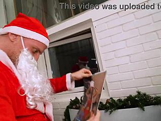 ho ho ho santa claus anal fucks monika fox with squirt and cumshot