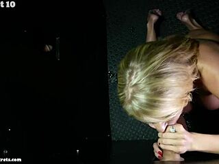 now onto cumshot eleven as rachel gulps gloryhole load eagerly