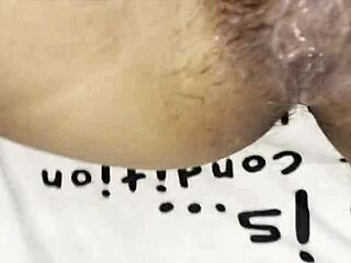 Indian big ass wife, take this hardcore pounding cum all over boobs!