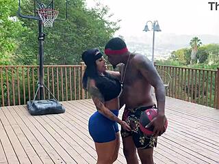 Monica Santhiago Gets Poolside Cock Filling
