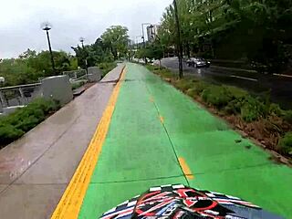 portland pawg babe bends over rides bubble butt creampie doggystyle