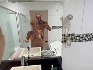 hot brazilian blonde squirms as i push into her tight ass