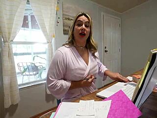 milf bends over for monster cock cowgirl ride taboo style 🔥🍆