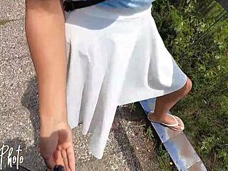 famous sheila ortega fucked hard in abandoned house outdoors