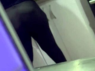 hidden cam catches housekeeper's bbw fat ass