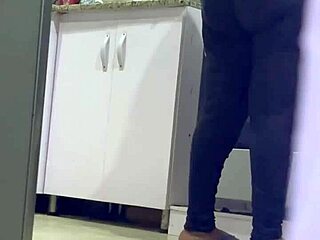 hidden cam catches housekeeper's bbw fat ass