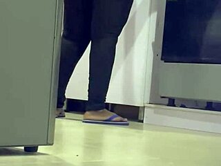 hidden cam catches housekeeper's bbw fat ass