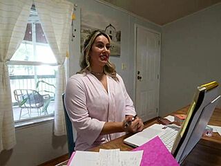 milf bends over for monster cock cowgirl ride taboo style 🔥🍆