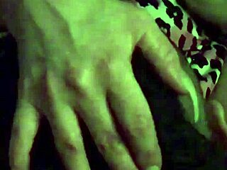 Fuschia leopard s5 teases juicy wet pussy in lingerie