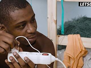 bbc roommate anal fucks horny backpacker hostel dorm