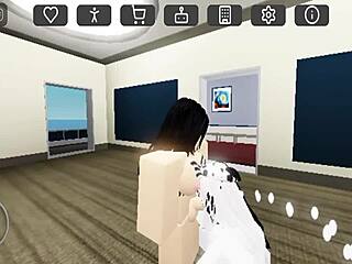 Futa Girl Pounds Cow Hard!