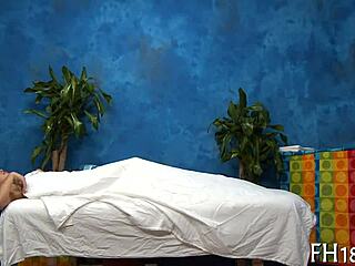 relaxing massage session tempts with soothing touches everywhere