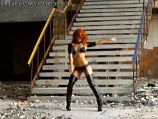 hey, check out this super hot babe getting wild