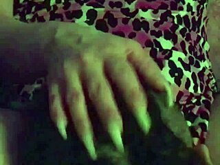 Fuschia leopard s5 teases juicy wet pussy in lingerie