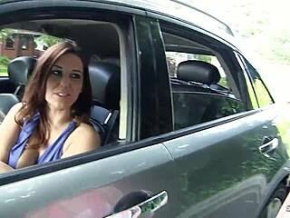 sexy wife and husband pickup petite teen for wild ffm threesome pounding